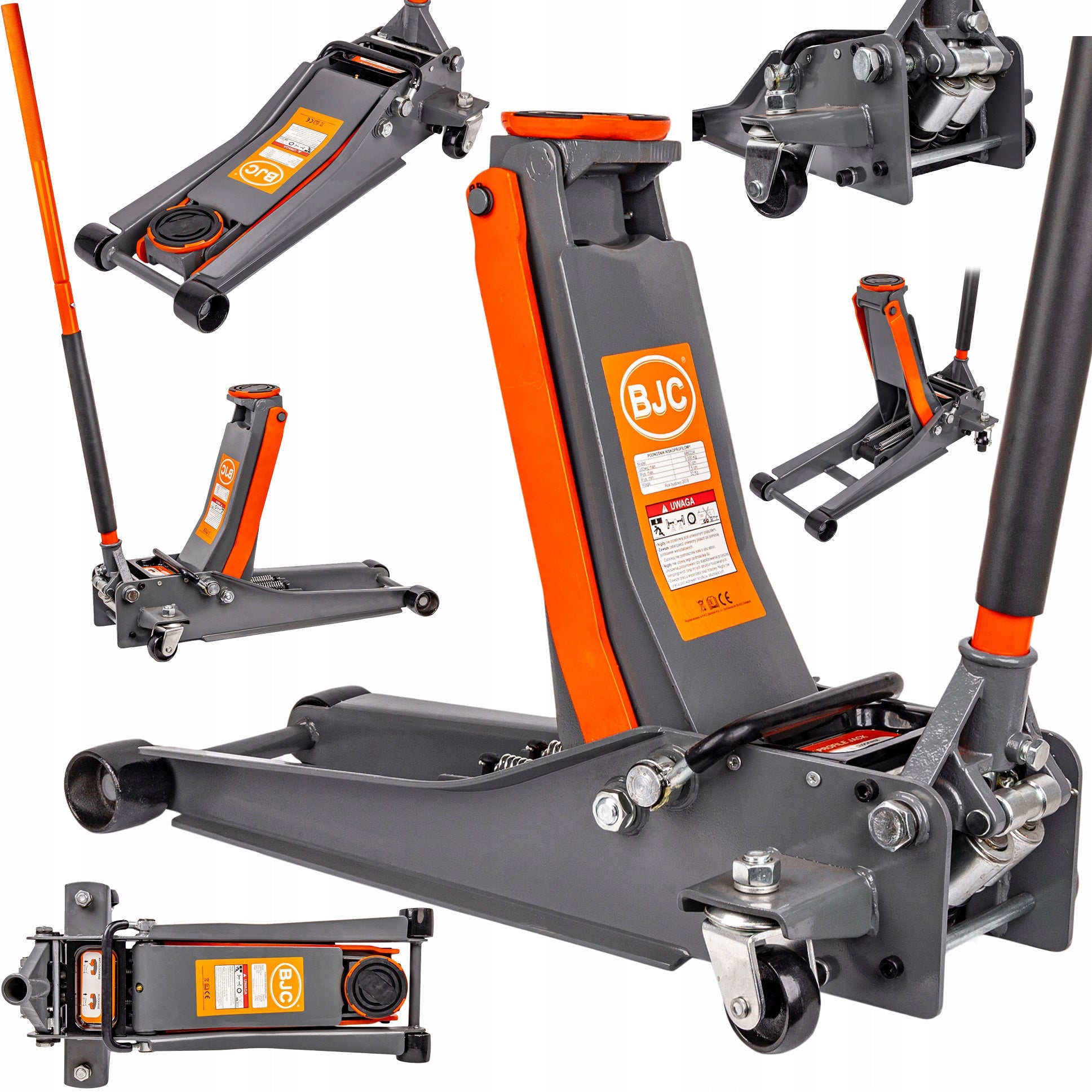 Low profile car lift Frog BJC 3000 kg 75-500 mm Lewarek Manufacturer code M80234