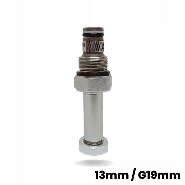Lowering valve for 13mm/G19mm solenoid coil