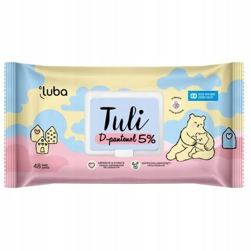 Luba Tuli D-panthenol 5% Wet wipes for children and infants 48pcs.