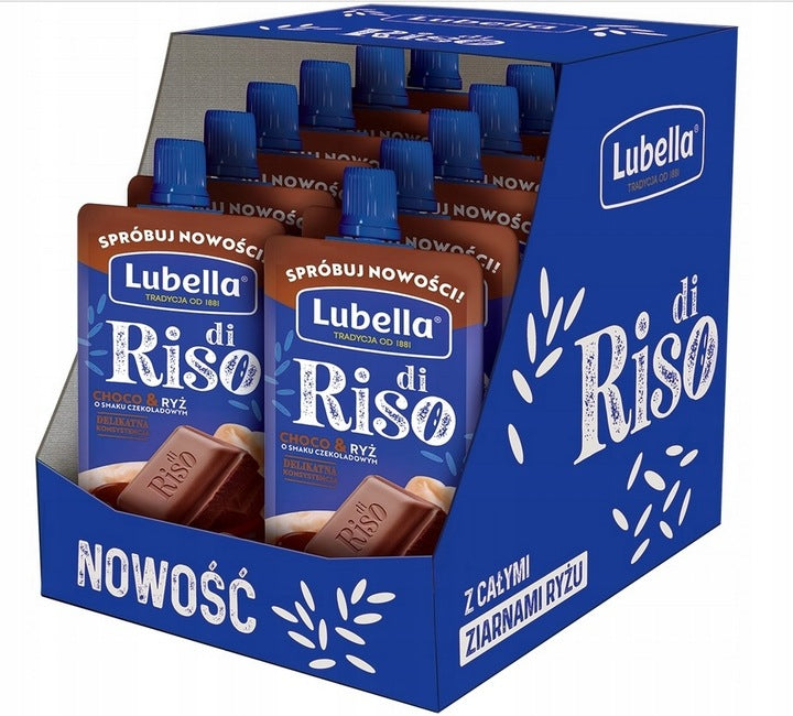 Lubella Di Riso Choco Snack & Rice 100 g x 12 pieces