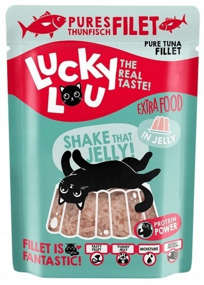Lucky Lou Extra Food Tuna Fillet in Jelly 70 g Cat Sachet Manufacturer code 4262437740942