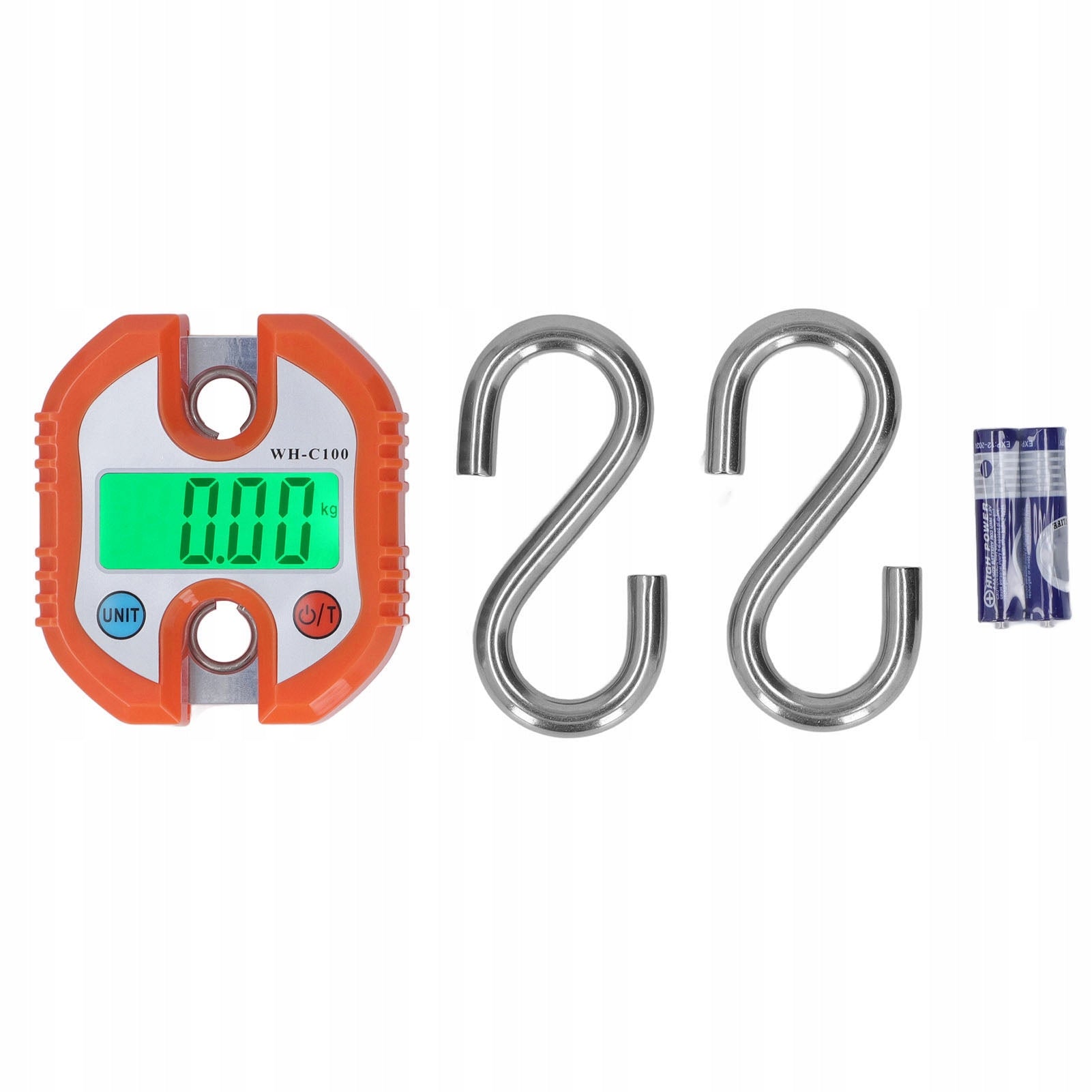 Luggage scale, hanging scale Automatic shutdown Digital display o w