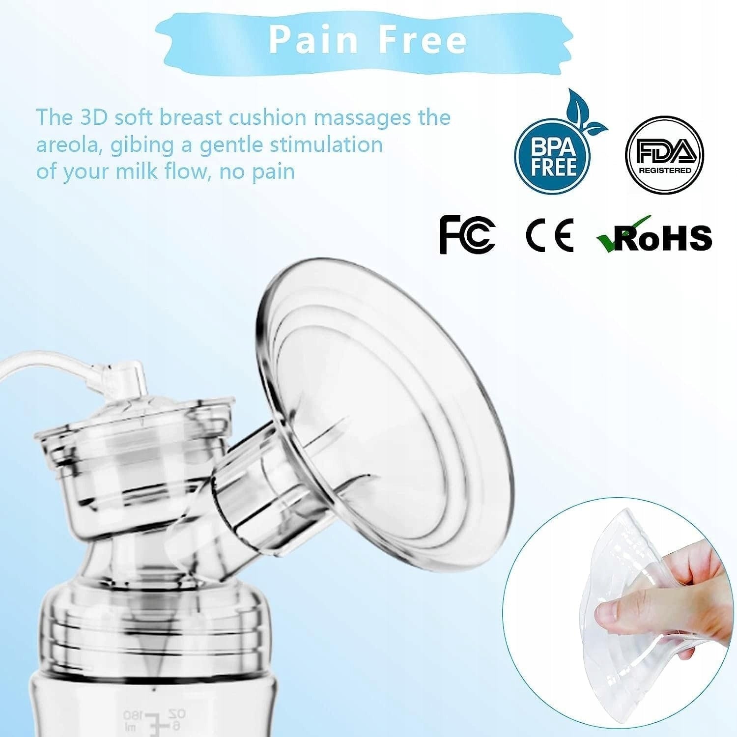 Lulia Double Electric Breast Pumps Double Electric Breastfeeding Brand no brand