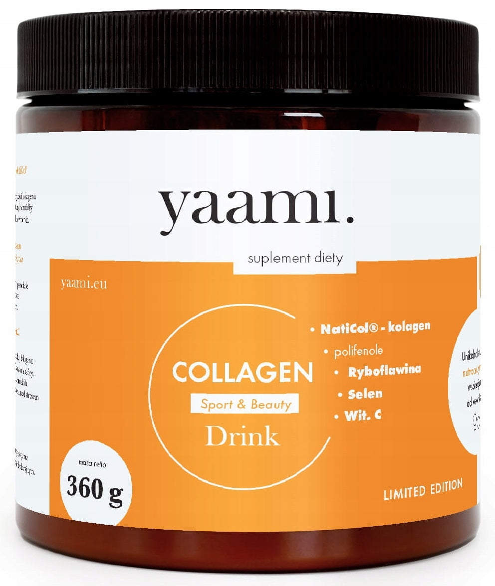 LullaLove Yaami Collagen drink sport&beauty mango-passion fruit 360g
