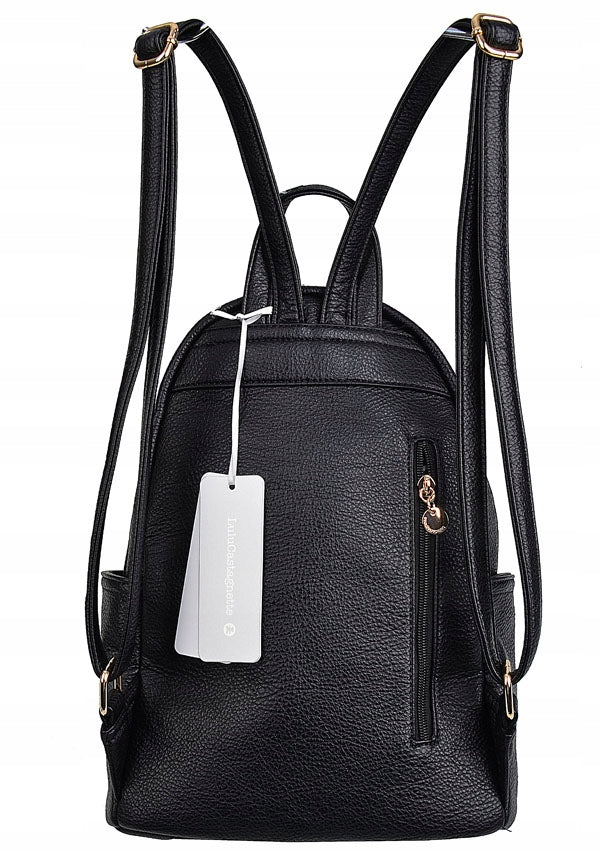 Lulu Castagnette city backpack black bear casual Manufacturer code P25017