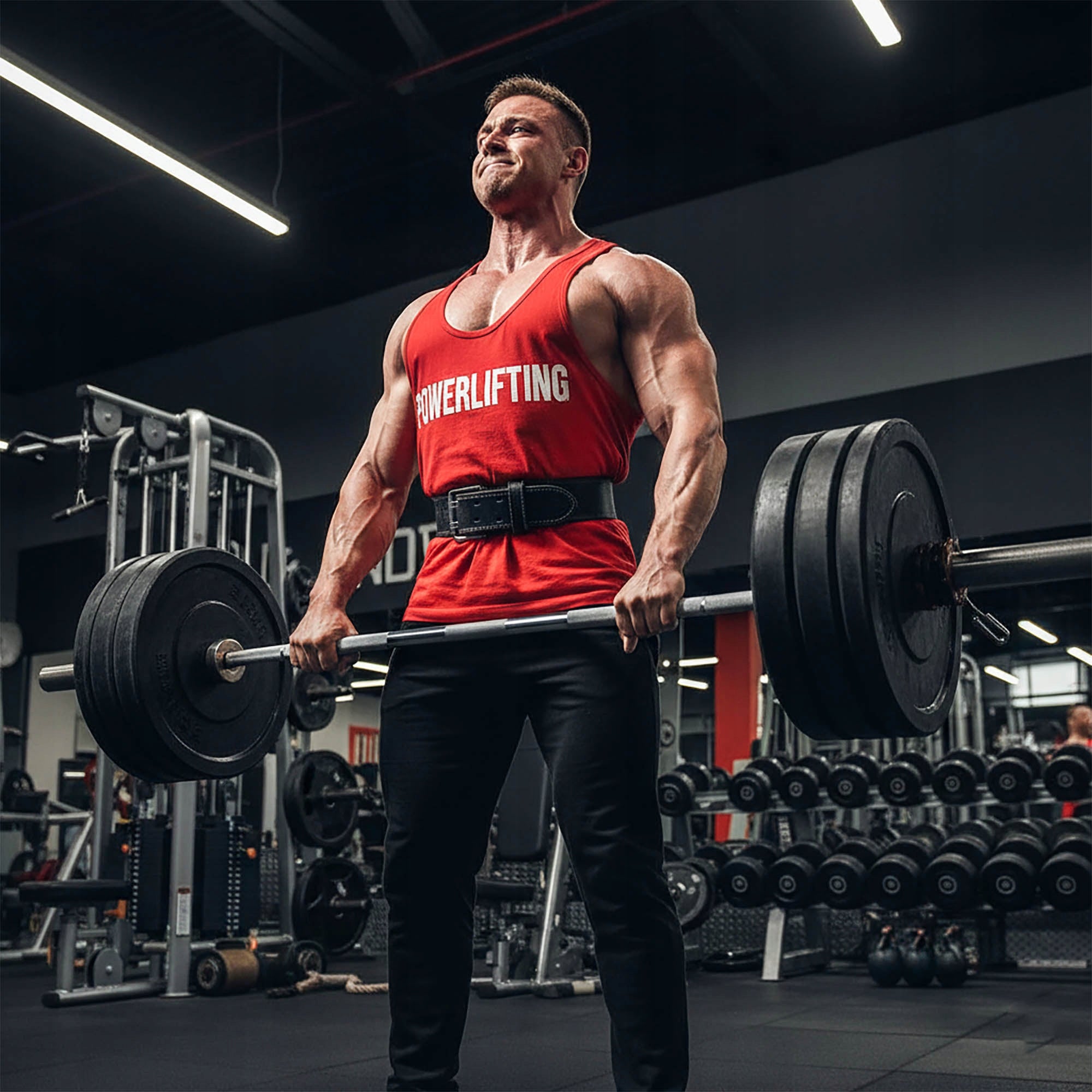 Lumbar Belt Bodybuilding Training For Lifting Weights For Gym Packaging status original