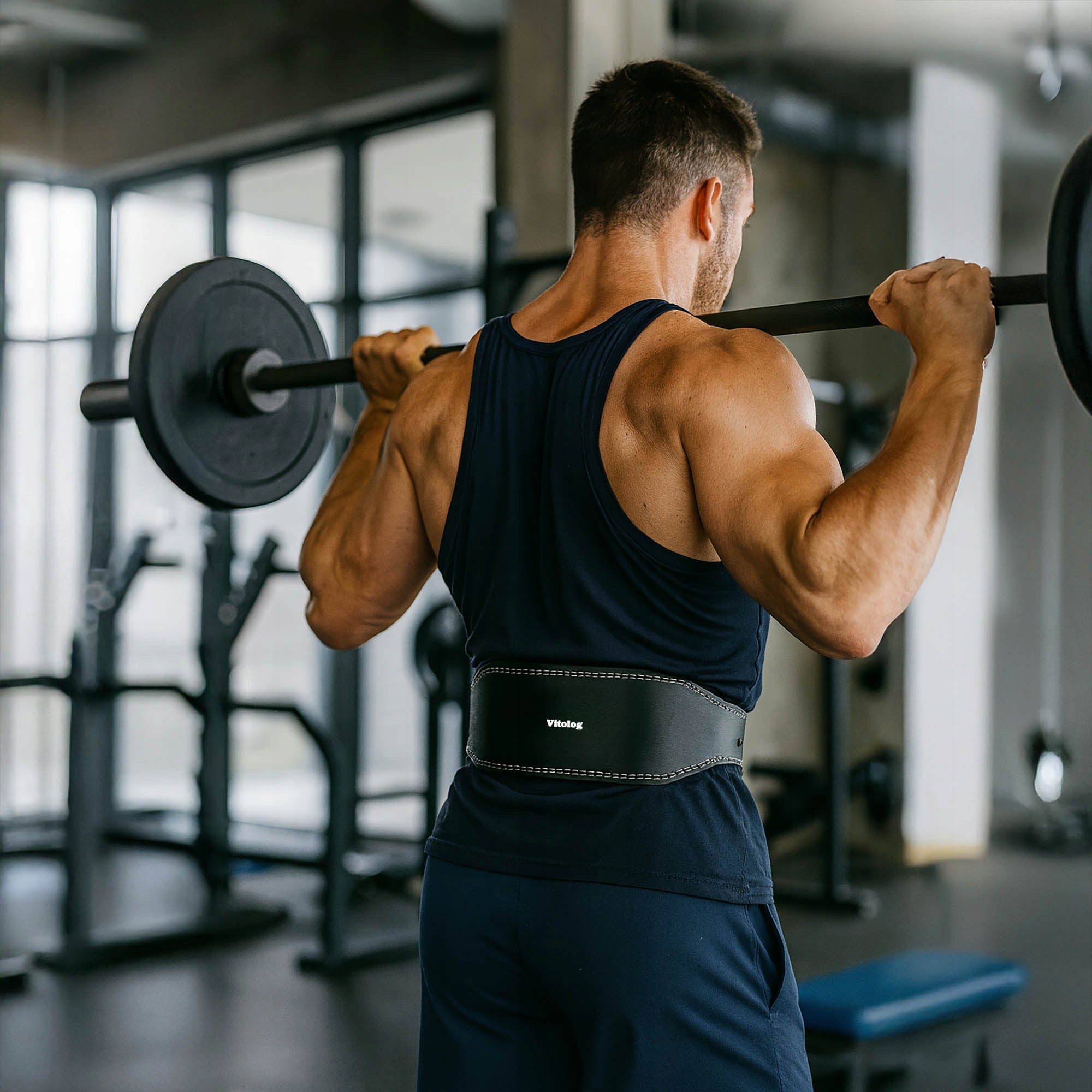 Lumbar Belt Bodybuilding Training For Lifting Weights For Gym Total length 127 cm