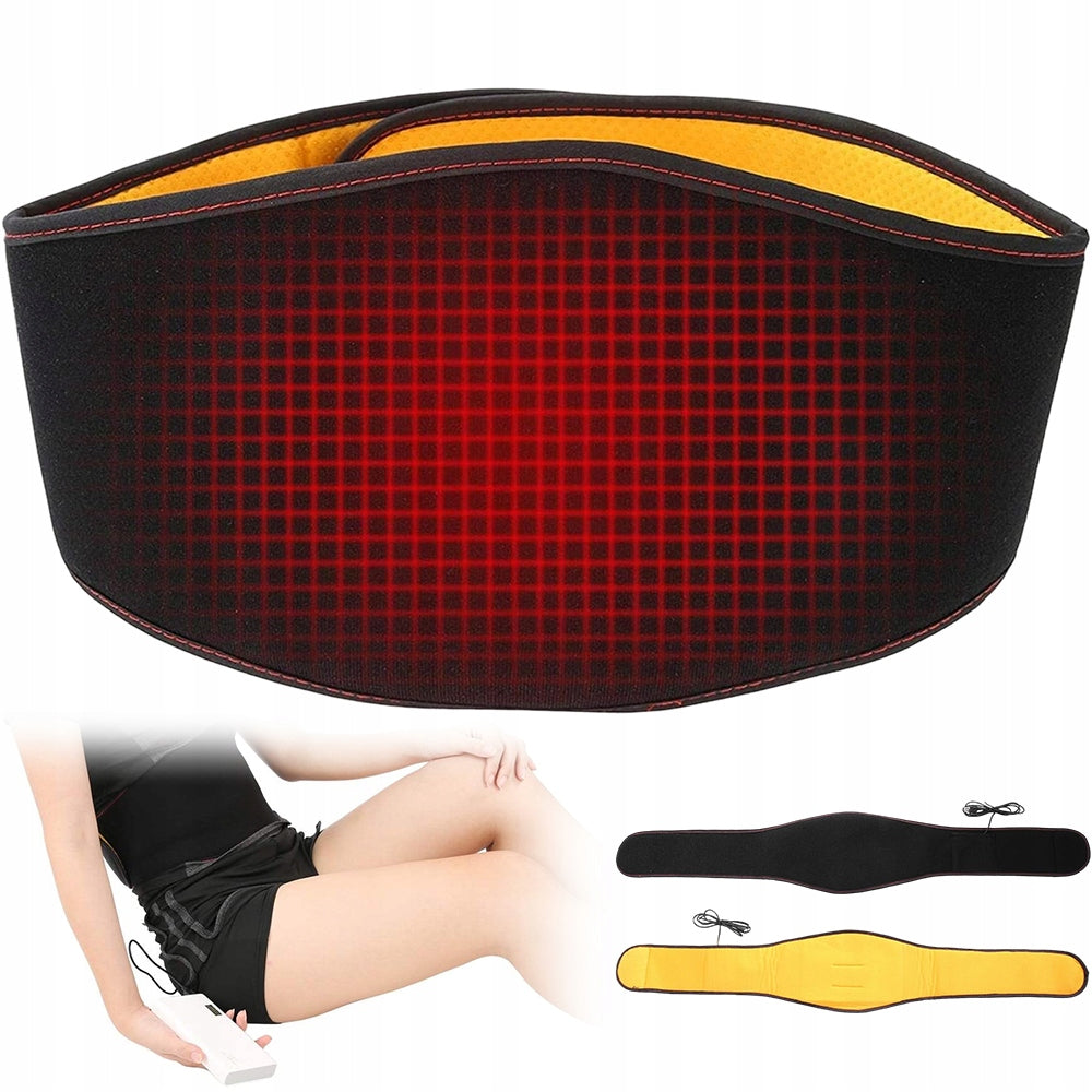 Lumbar Belt HEATING BELT FOR BACK PAIN warming Massage hot compress Packaging status original