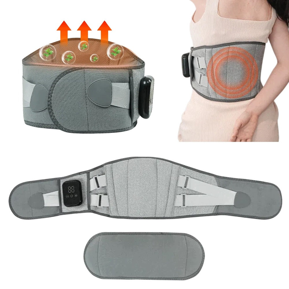Lumbar Warming Belt Back Massager Vibration Gift for Mom