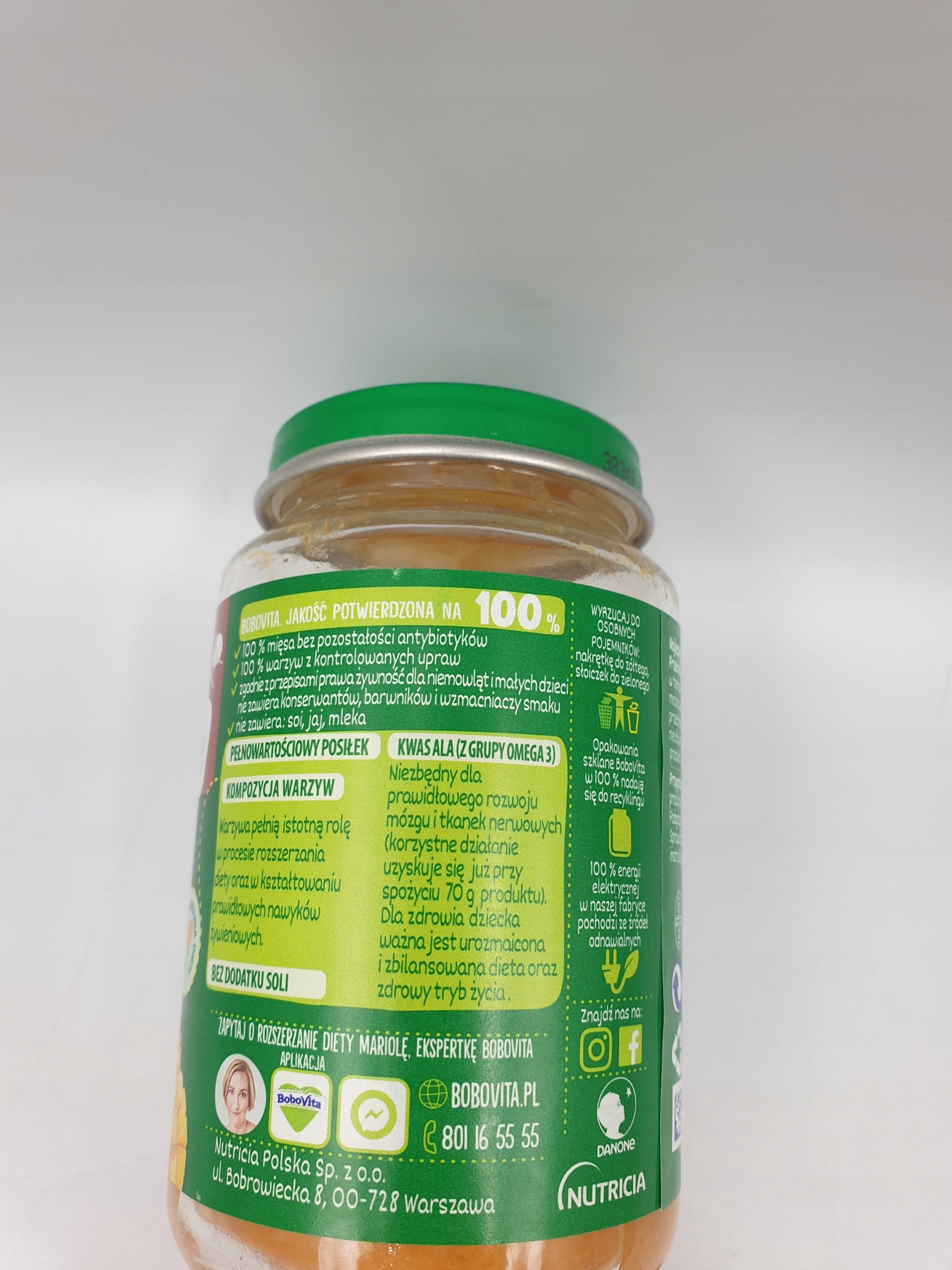 Lunch Bobovita KASZOTTO Groats bulgur turkey, pumpkin and mango 190 g Brand Bobovita