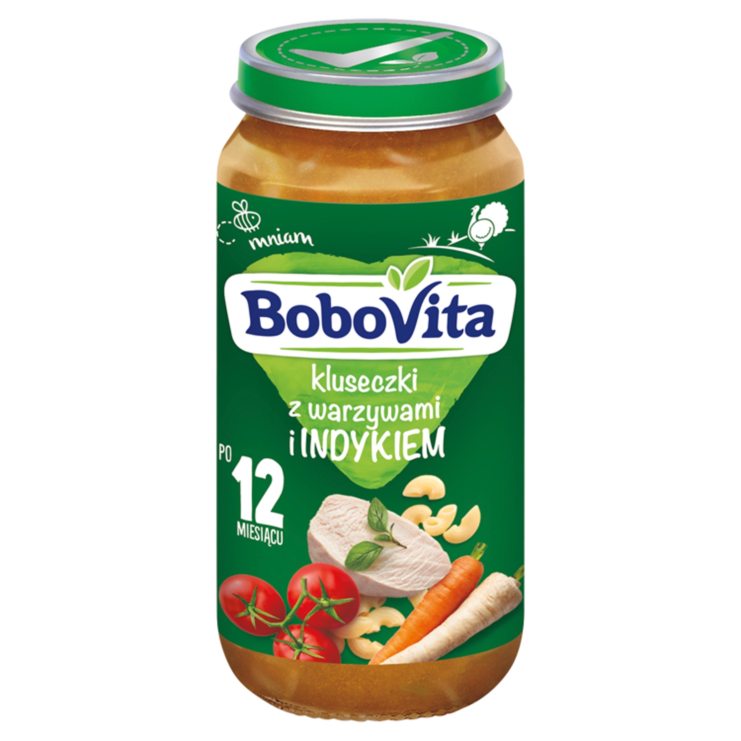 Lunch Bobovita Noodles with vegetables and turkey from 12 months 250 g