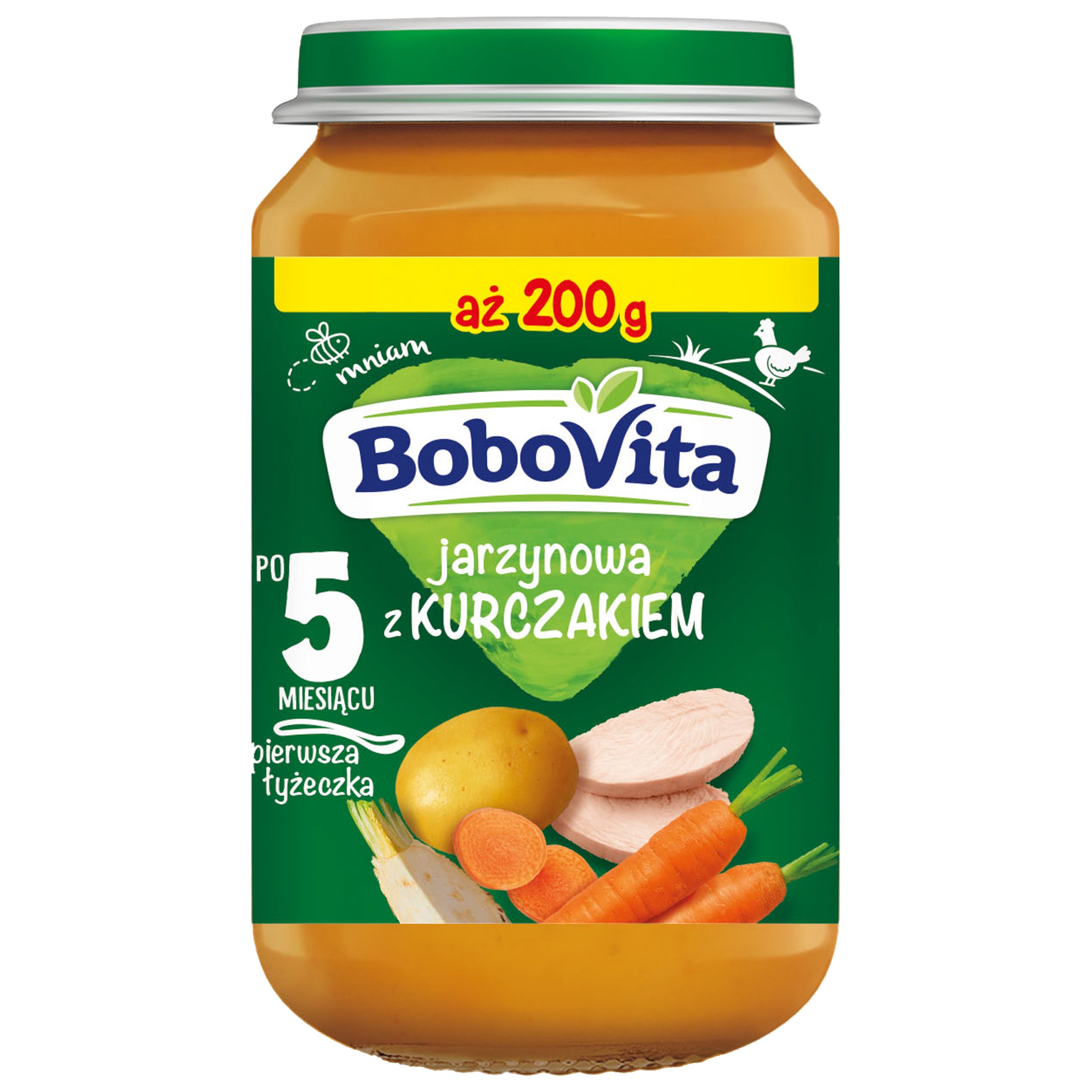 Lunch Bobovita from 5 months 200g chicken, vegetables VEGETABLE with chicken