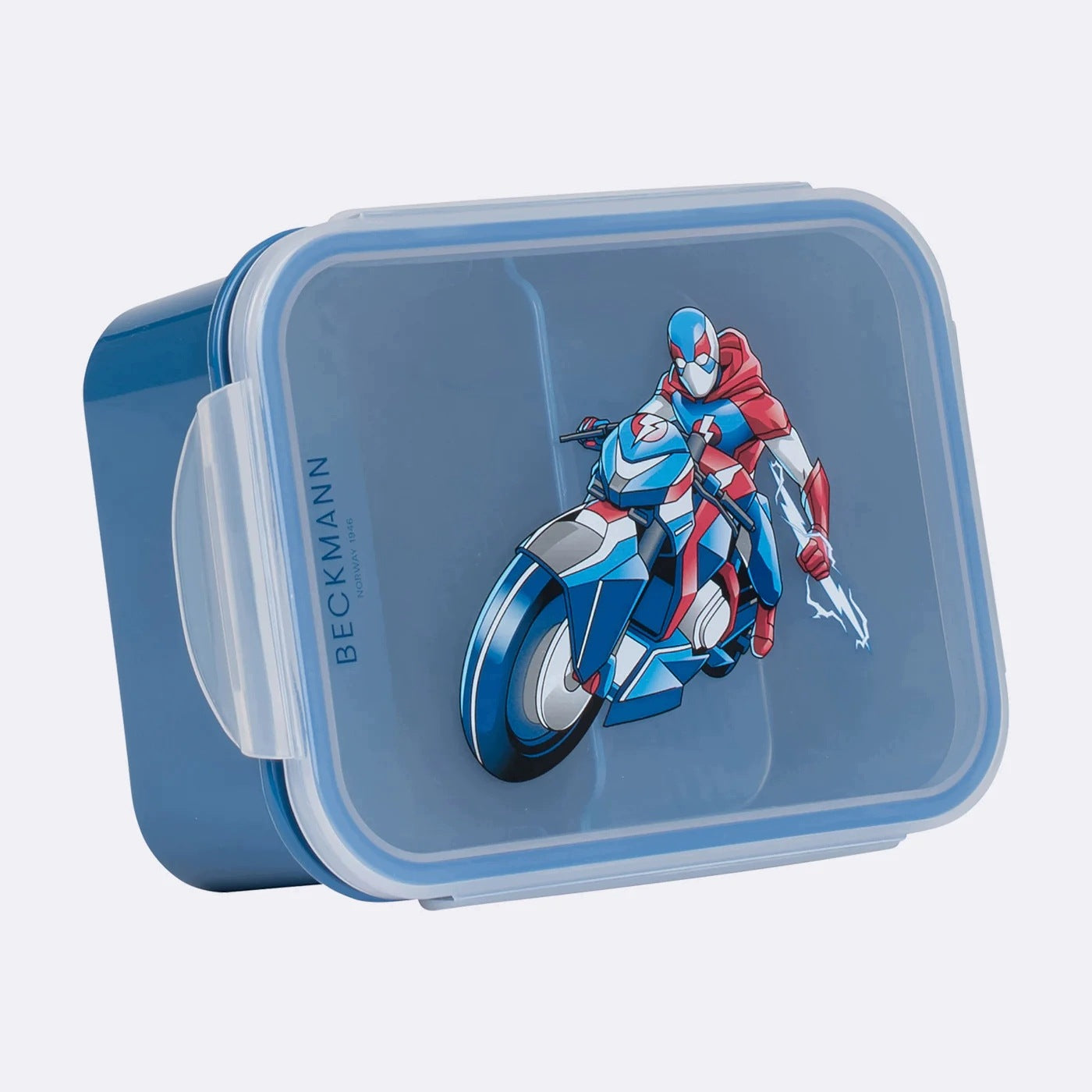 Lunch Container - Blue Lightning