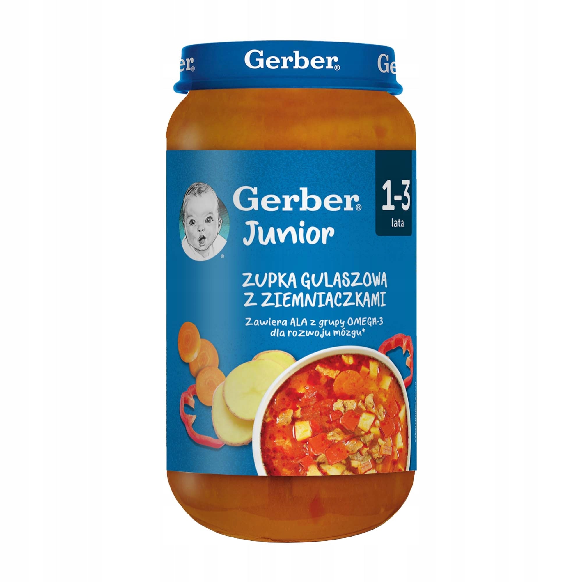 Lunch Gerber from 12 months 250 g Stew Soup with Omega-3 potatoes