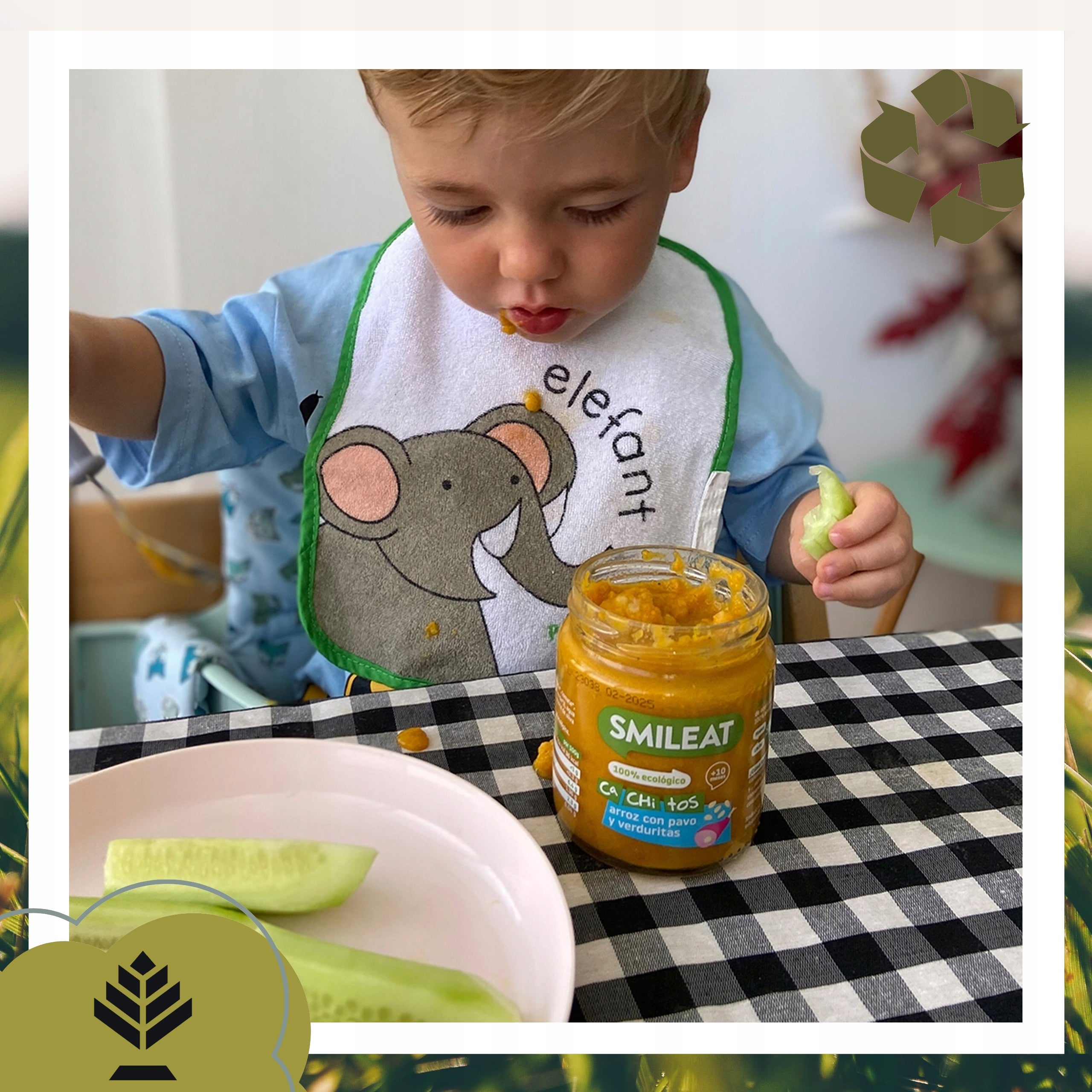 Lunch in a jar Smileat Rice With Turkey Vegetables For Children After 10M 230G Manufacturer code SML06304
