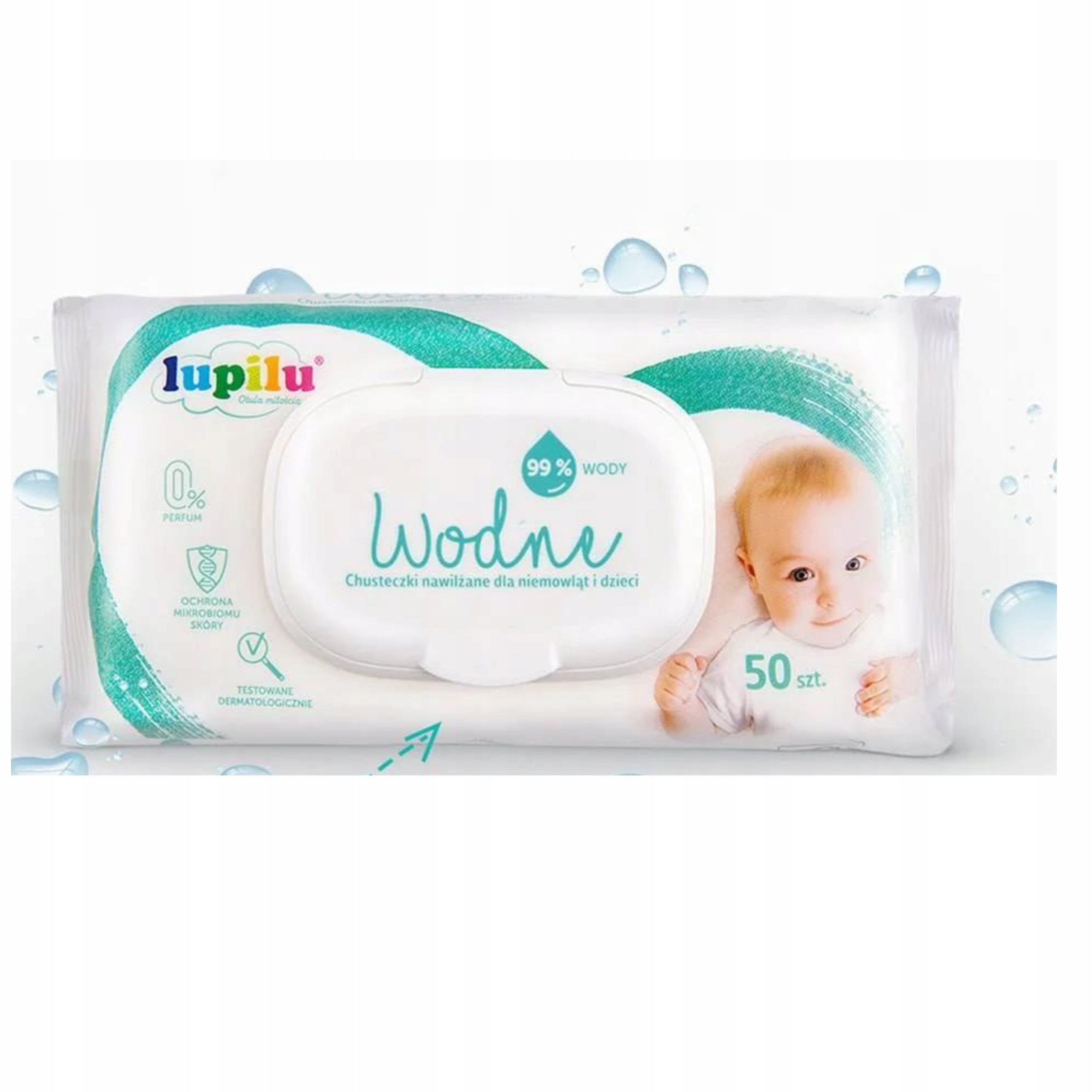 Lupilu Wipes Moisturized 99% Water Odor-Free Gentle For Children