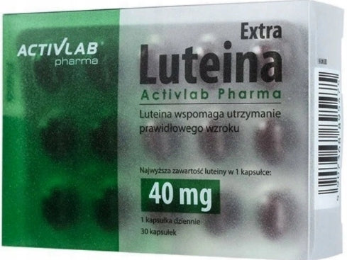Lutein Extra 40 mg 30 capsules dietary supplement