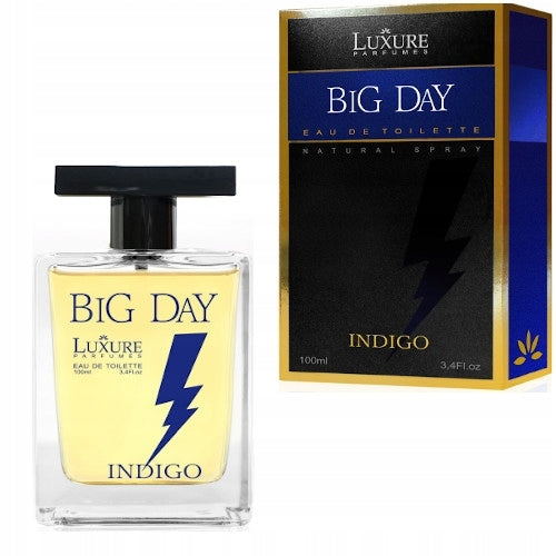 Luxure Big Day Indigo Eau De Toilette for Men 100 ml EDT Male