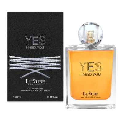 Luxure Yes I Need You Men Eau de Parfum for men 100 ml