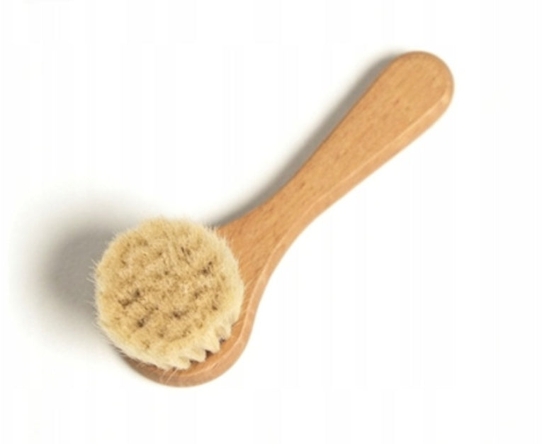 Lymphatic Drainage Massager + Dry Facial Massage Brush Packaging status original