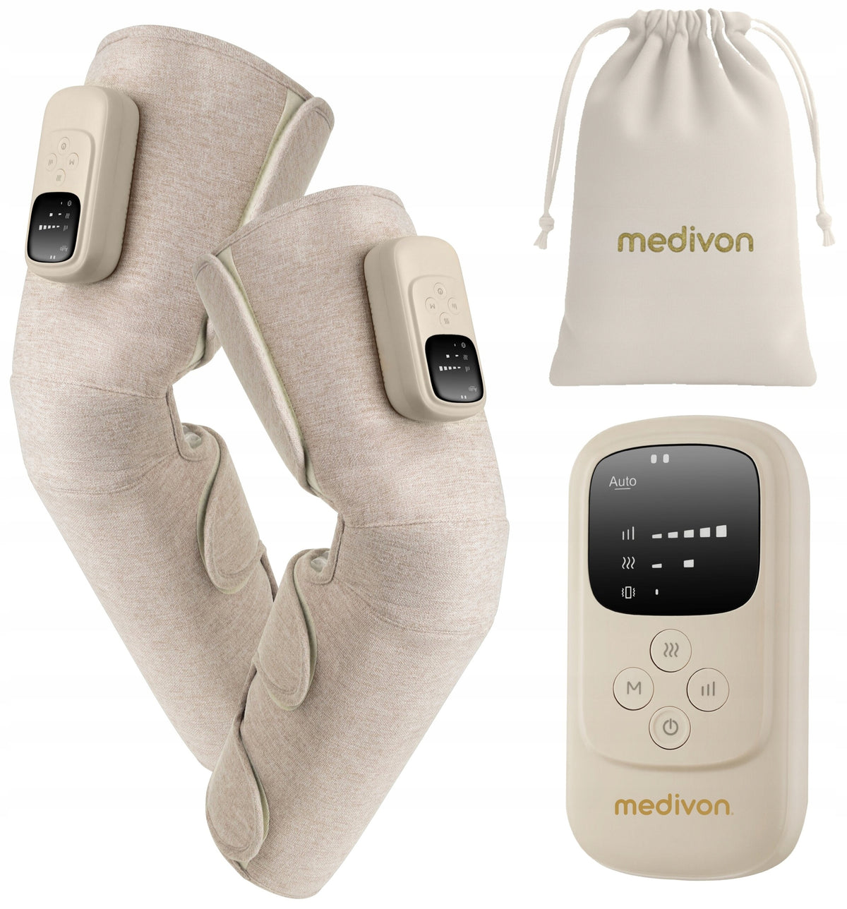 Lymphatic massager for legs MEDIVON Sole Duo