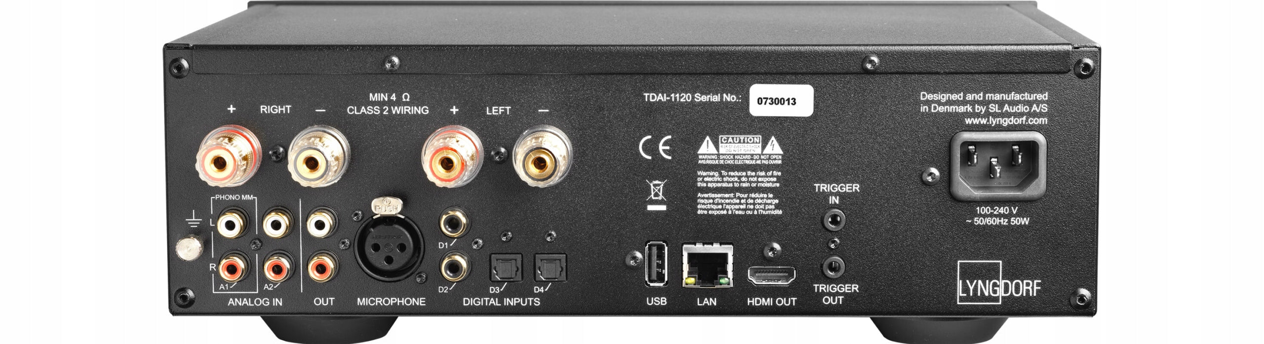 Lyngdorf TDAI-1120 - network digital amplifier Brand Lyngdorf