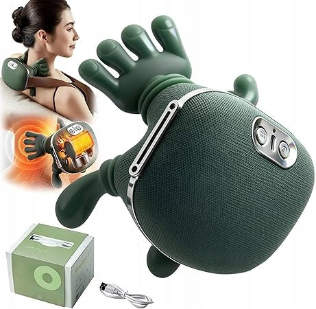 LynkCust Neck and Shoulder Massager with Heating 4D Kneading Massage Manufacturer code LY-51