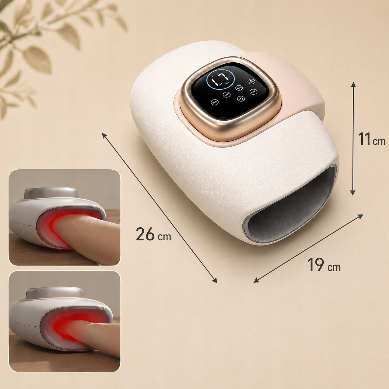 LynkCust Professional Compression Hand Massager with Heating Brand LynkCust