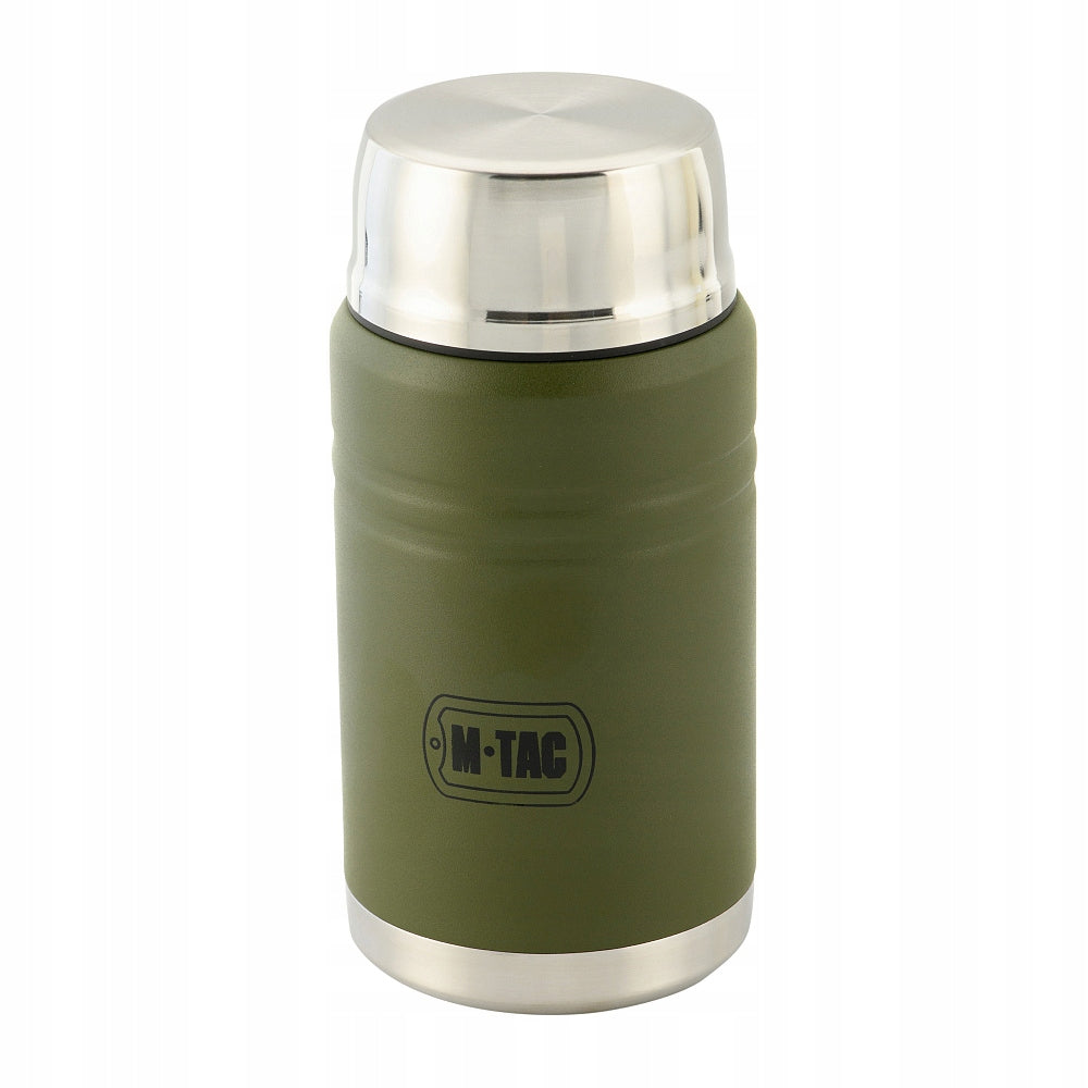 M-Tac Dinner Thermos Soup 0,75 l Mug + Spoon Stainless Steel Green