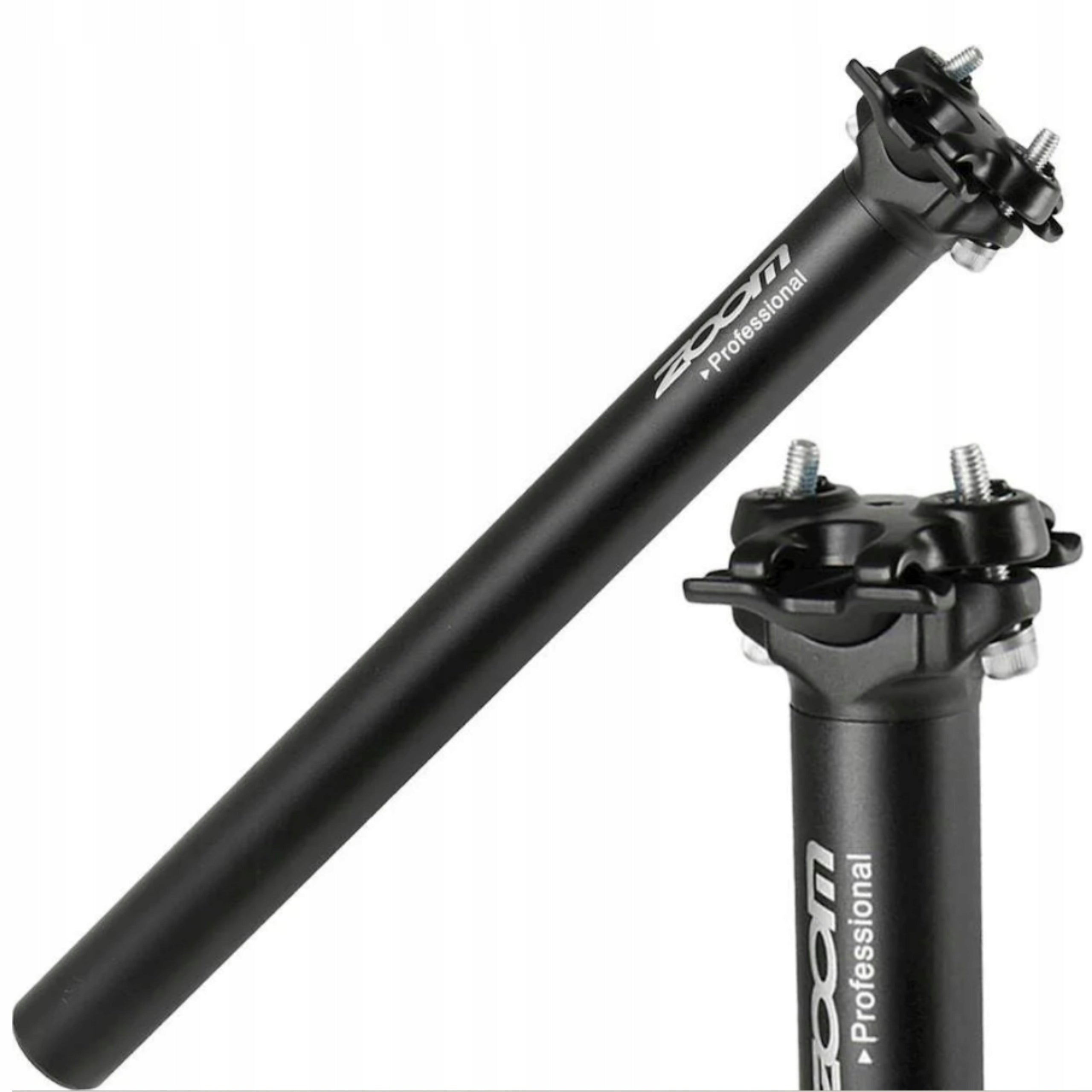 M-WAVE SEAT POST BICYCLE FOR 2 SCREWS 30,9 mm / 350 mm Black Aluminium
