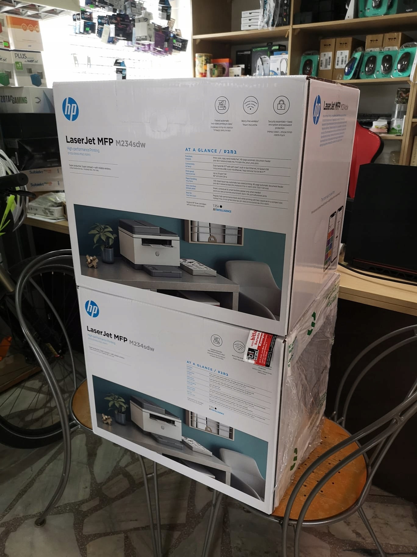 M234sdw HP Printer Copier Laser Scanner duplex wifi Bluetooth 6GX01F Packaging status original