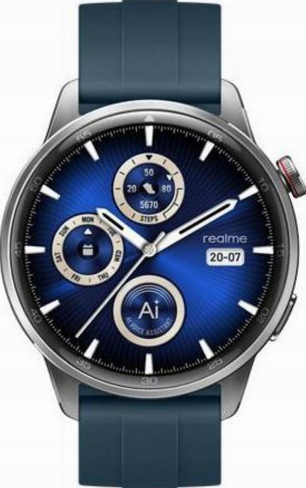 M36 REALME WATCH S2 Smartwatch Amoled 5ATM Bluetooth silver Brand Realme