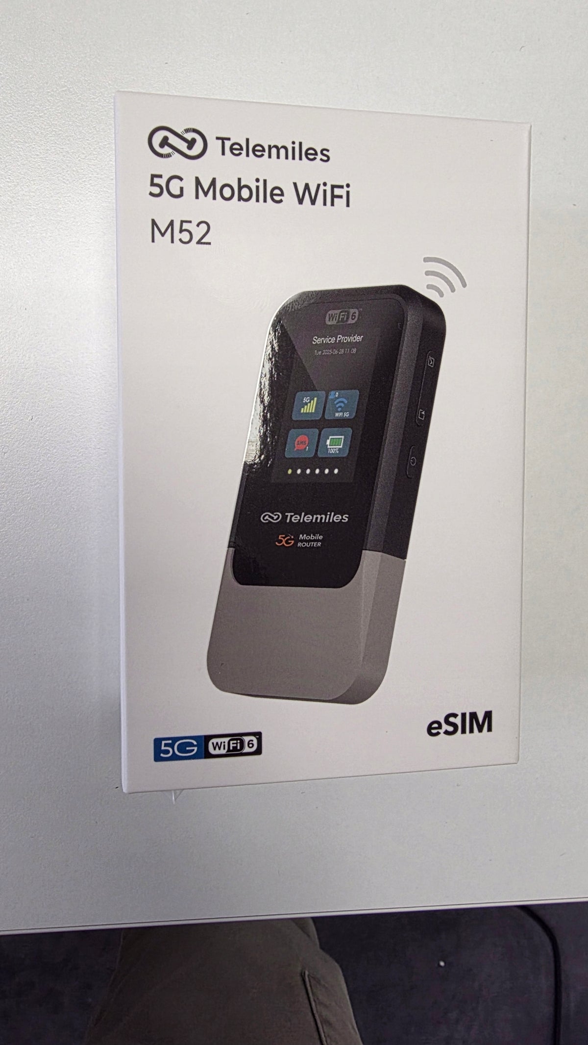 M52 5G Router with eSIM
