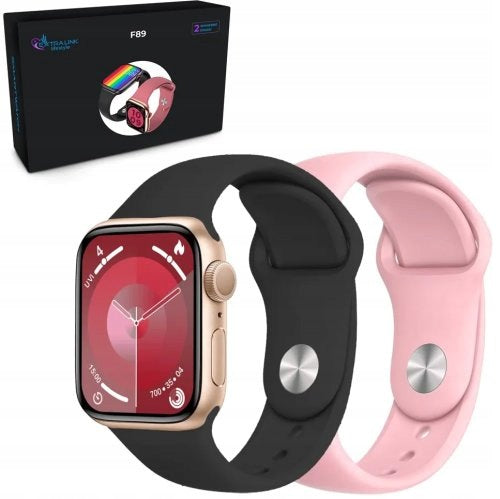 M53 EXTRALINK LIFESTYLE Smartwatch V89 2 bands GOLD