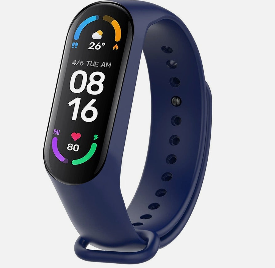 M6 SPORTS BAND SMARTWATCH SMARTBAND navy blue Manufacturer code M6 OPASKA SPORTOWA SMARTWATCH SMARTBAND