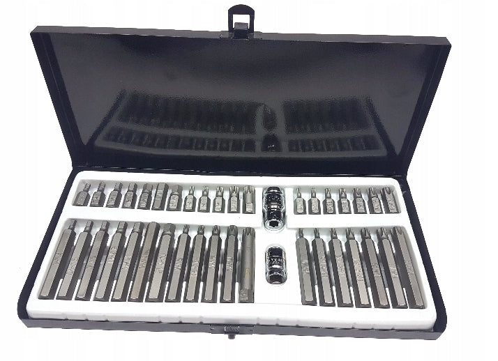 M66410 TIPS 40PCS IMBUS-TORX-SPLINE met.wal MAR-POL Product weight with unit packaging 2 kg