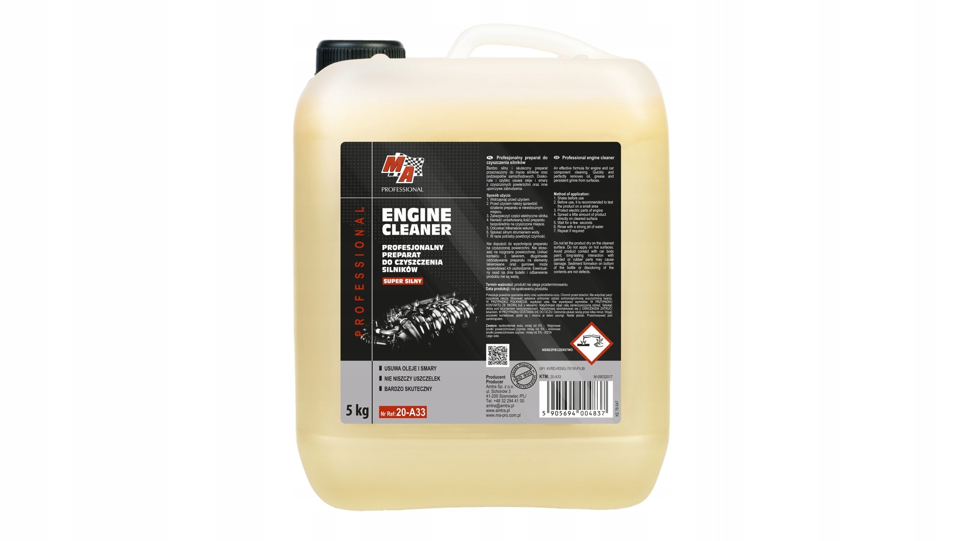 MA PROFESSIONAL ENGINE CLEANER 5 kg Manufacturer's catalog number 20-A33