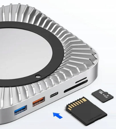 MAC MINI HUB M4 / M4 PRO RAYCUE NVMe/M.2 SATA SSD DOCKING STATION Packaging status original
