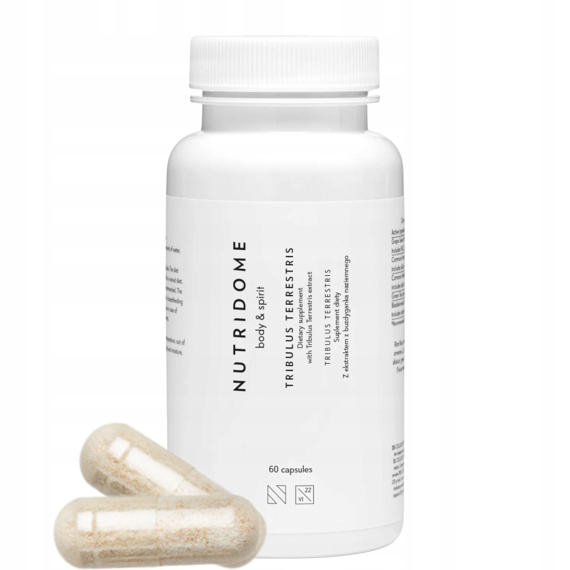 MACE GROUND supplement tablets for resistance strength TRIBULUS Nutridome