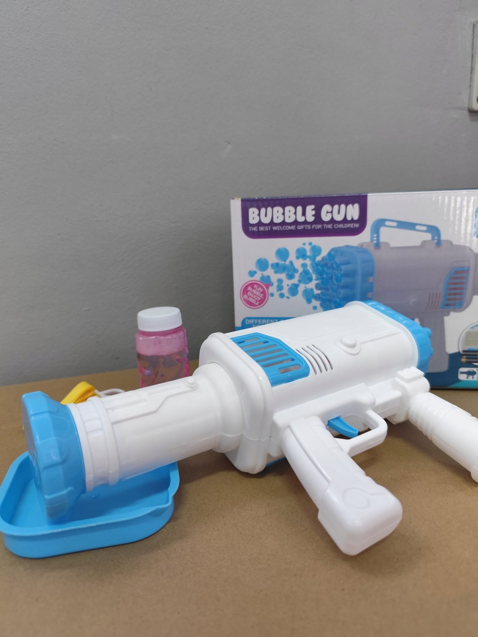MACHINE BUBBLE GUN BAZOOKA SOAP BUBBLES FOR KIDS FOR WEDDING Manufacturer code SKPD002
