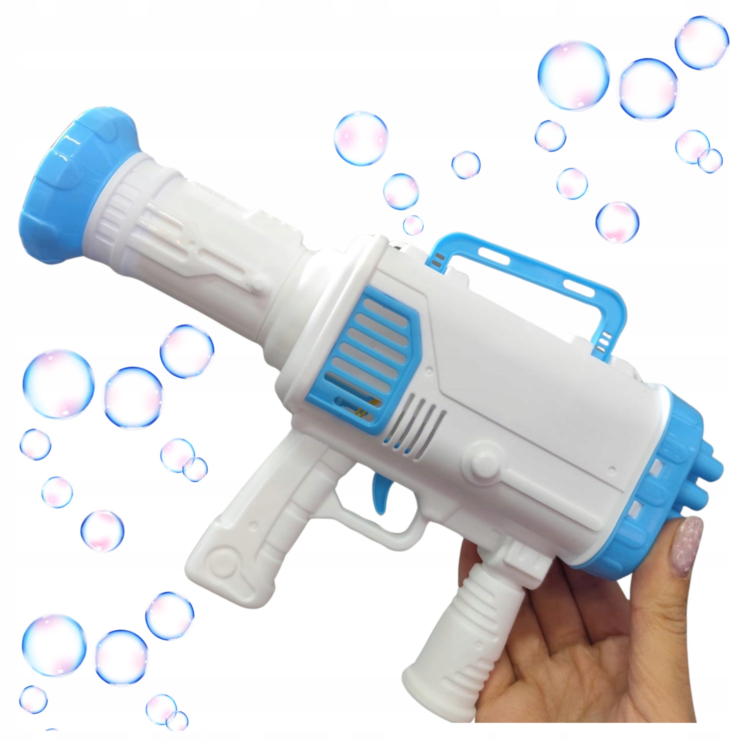 MACHINE BUBBLE GUN BAZOOKA SOAP BUBBLES FOR KIDS FOR WEDDING