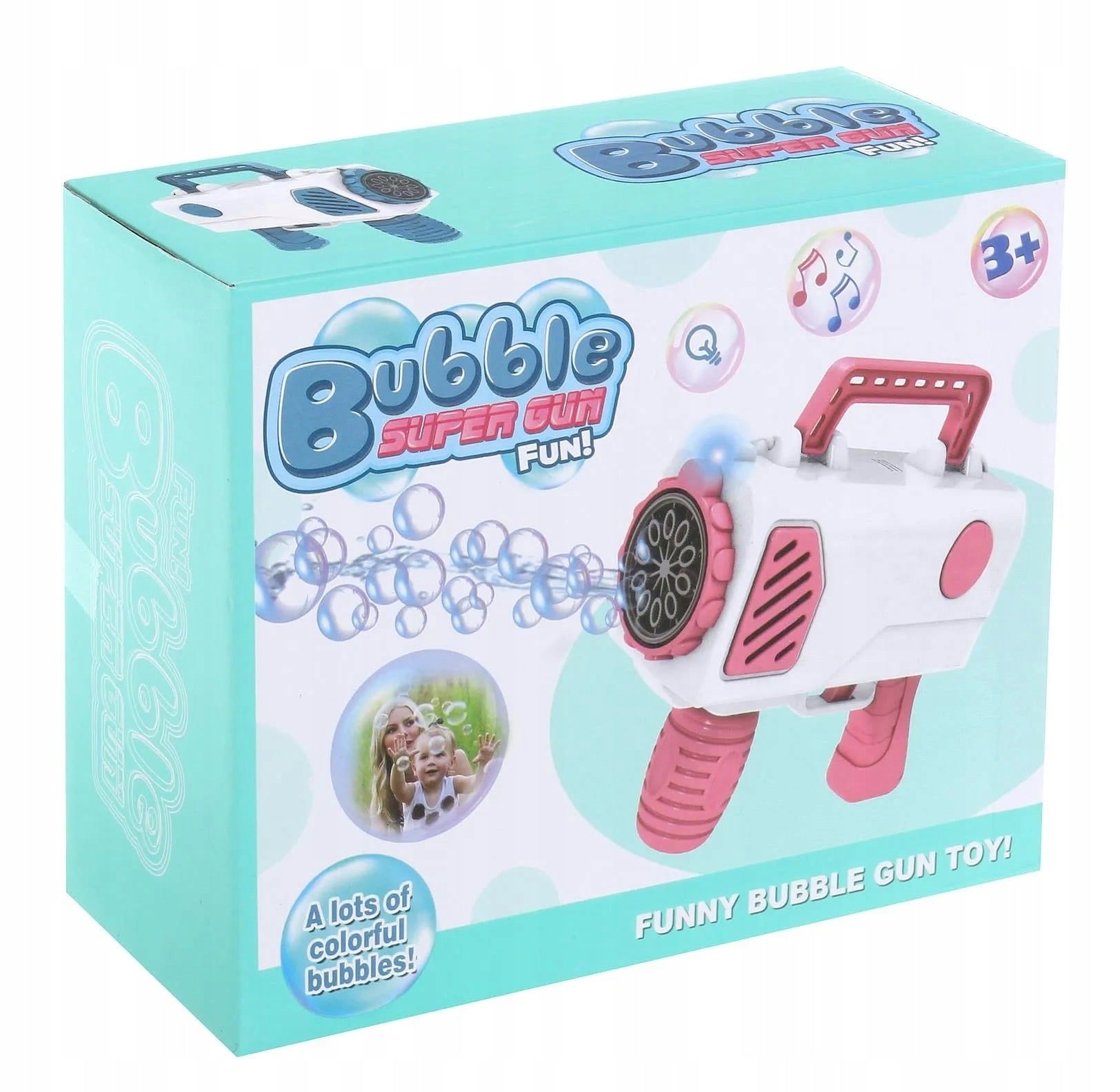 MACHINE CAMERA BUBBLE GUN WITH BATTERY OPERATED SOAP BUBBLES Kind pistols