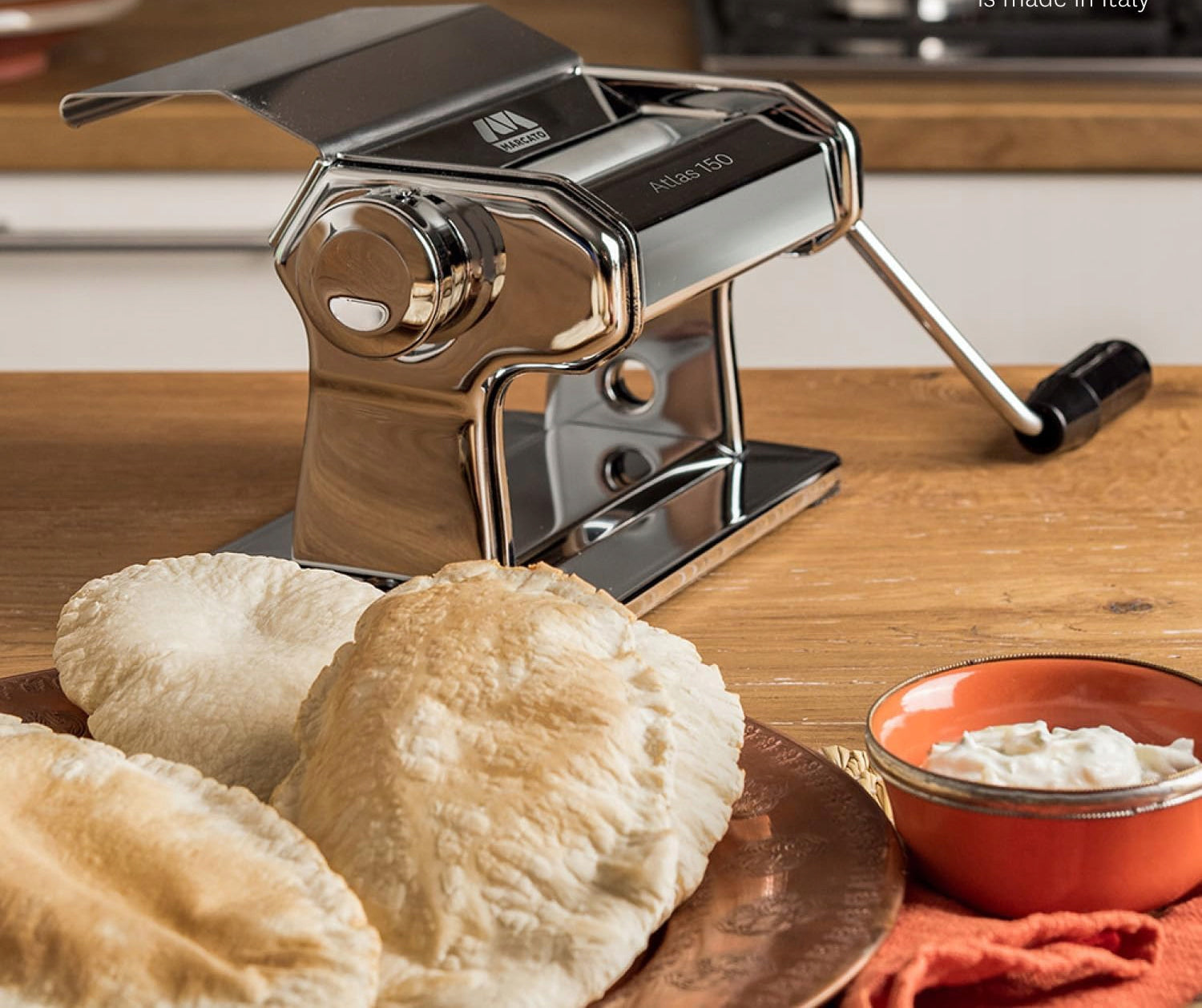MACHINE FOR PASTA AND DOUGH MARCATO ATLAS 150 CHROME PLATED Manufacturer code AT-150-CLS