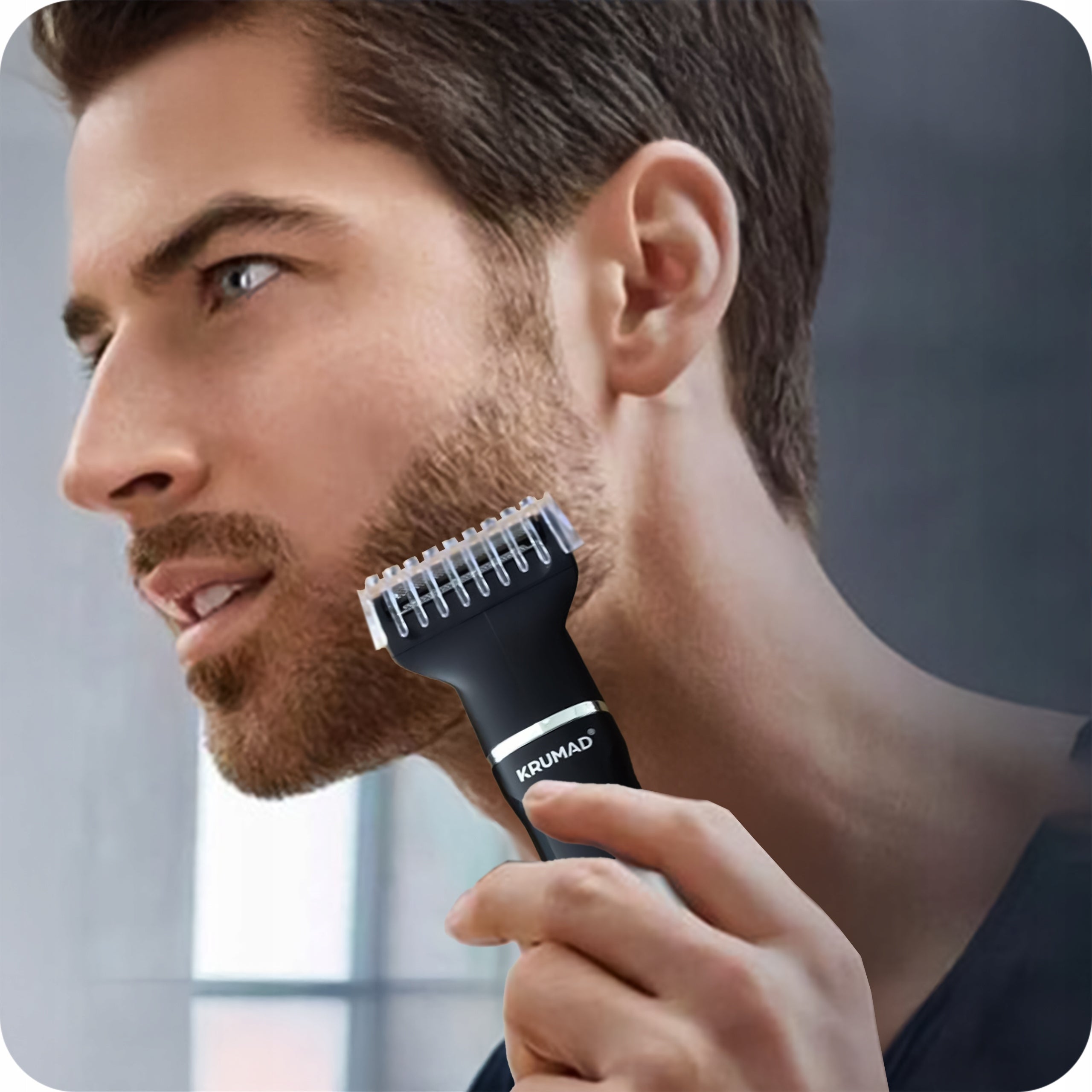 MACHINE TRIMMER HAIR SHAVER BEARD NOSE FACIAL HAIR SET 5in1 Medical device no