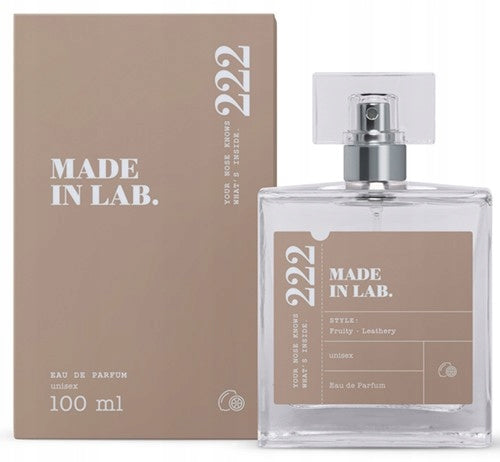 MADE IN LAB 222 UNISEX EAU DE PARFUM for women 100 ml