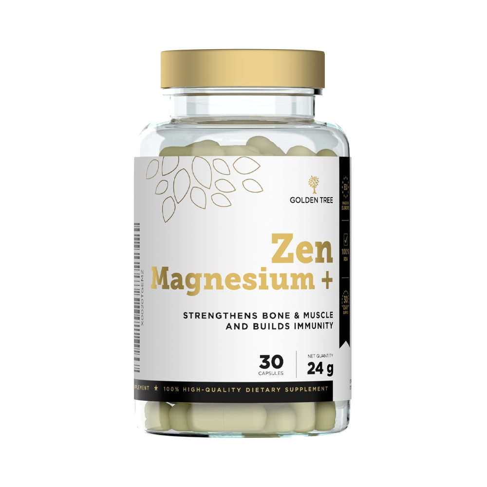 MAGNESIUM 100% natural HIGH DOSE gluten-free lactose WELL ABSORBED Packaging status original