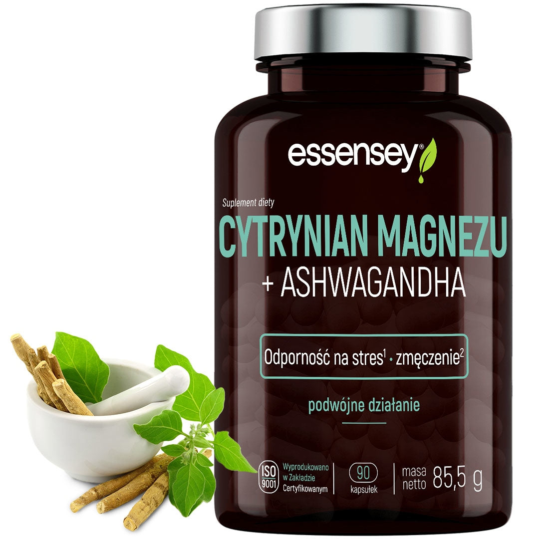 MAGNESIUM Citrate + ASHWAGANDHA FREEBIE Complex Stress Relaxation Sleep Fatigue