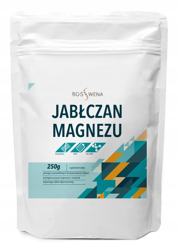 MAGNESIUM MALATE 250g powder DIETARY SUPPLEMENT PREMIUM quality pure 100%