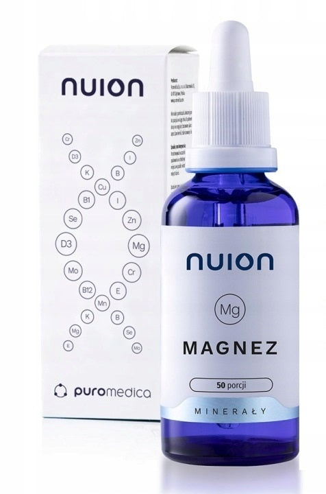 MAGNESIUM PURE IN DROPS 50ml HEALTH IMMUNITY NUION + ELECTROLYTES Medical device no