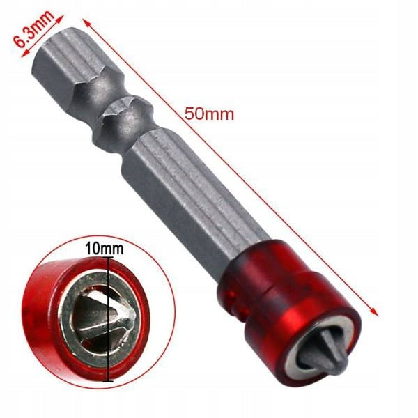 MAGNETIC BIT WITH STOP SCREWDRIVER for GK PH2 HEX 1/4" Manufacturer code 276